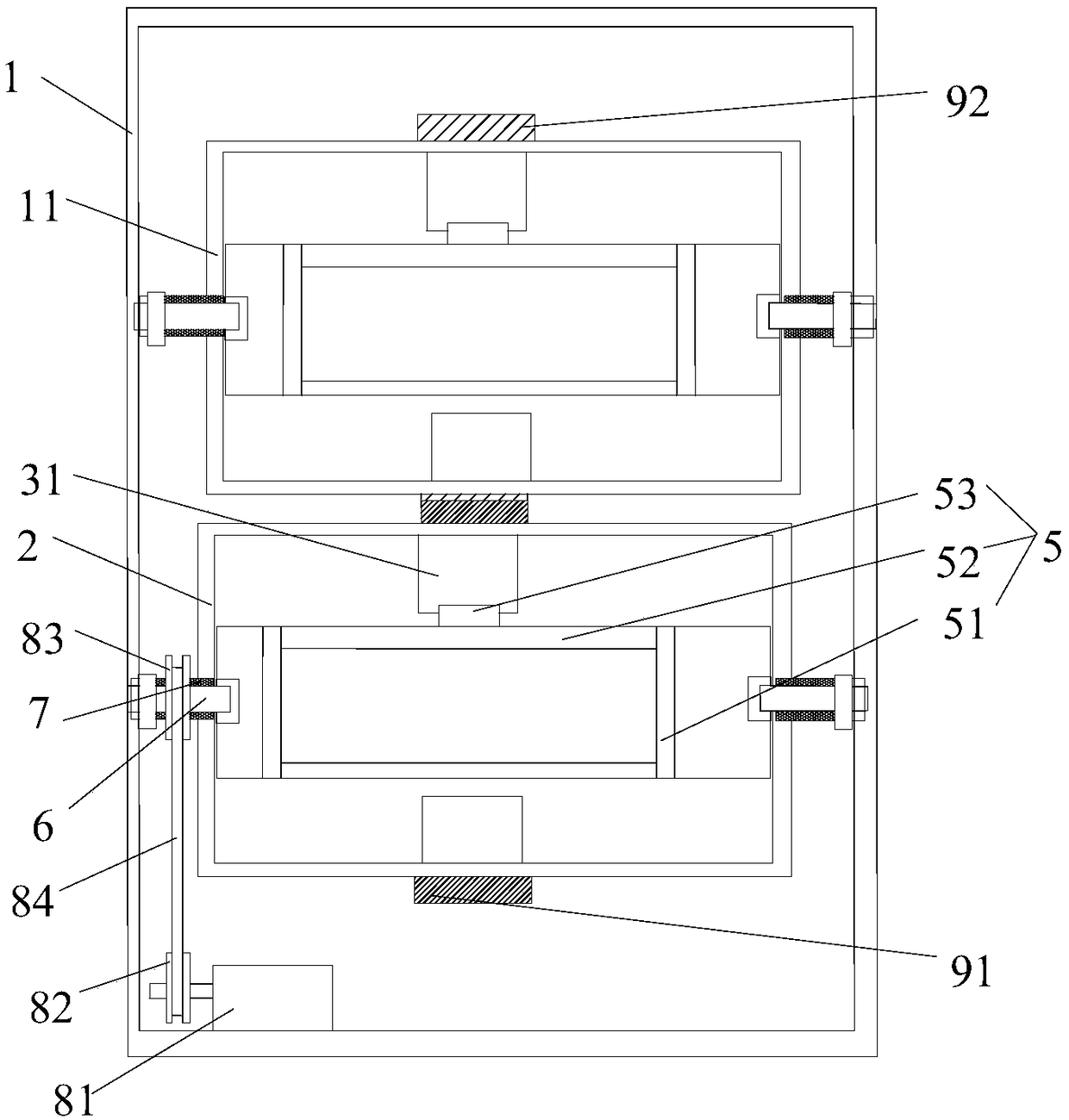 Three-dimensional low-temperature baking device