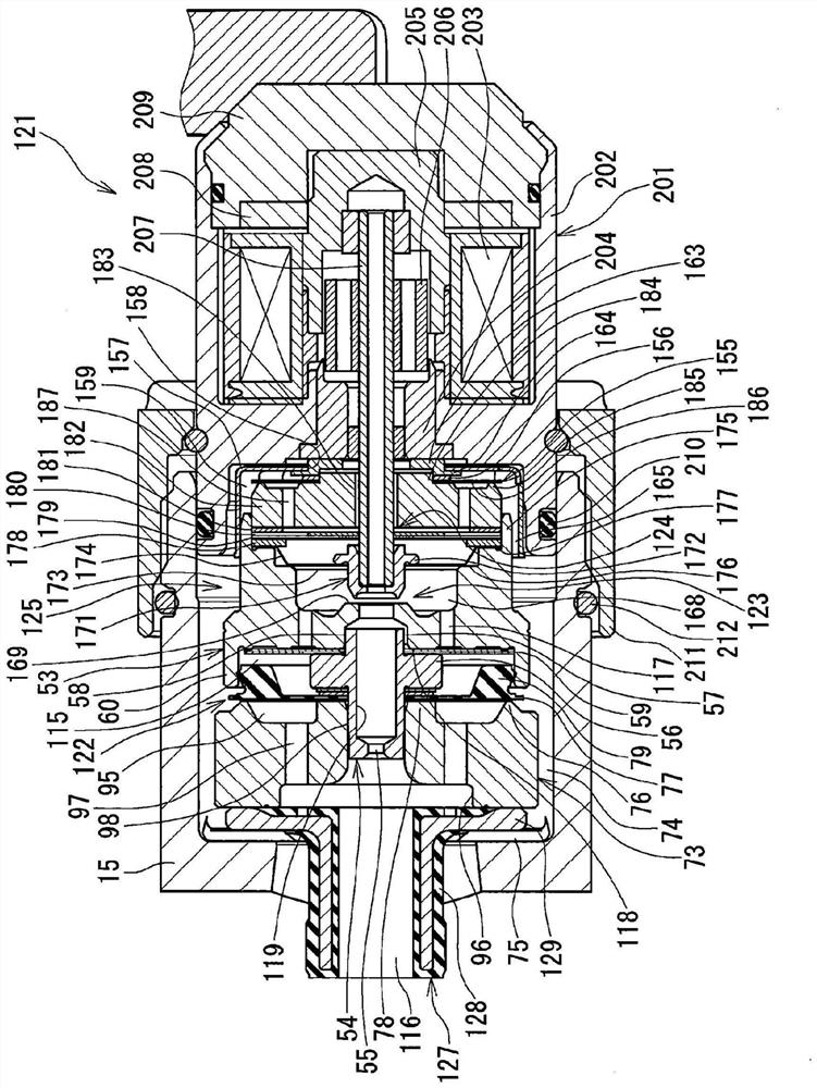 Damping force adjustable shock absorber