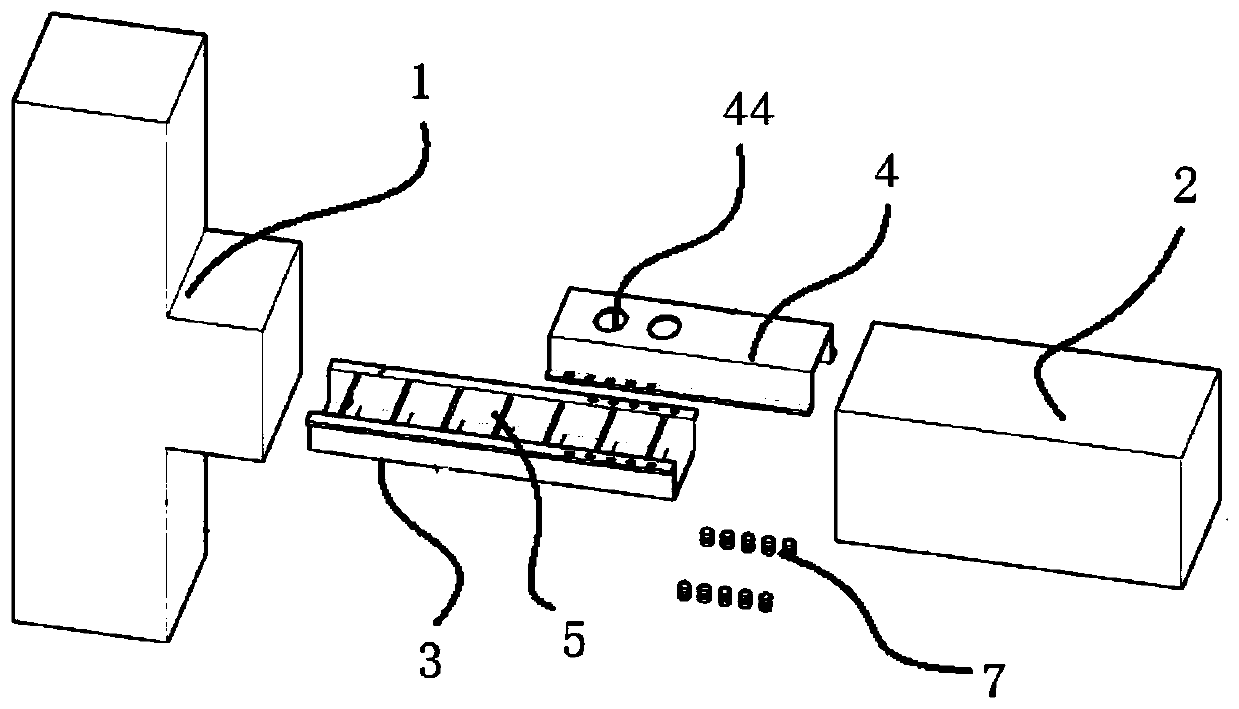 Prefabricated concrete beam-column joint structure