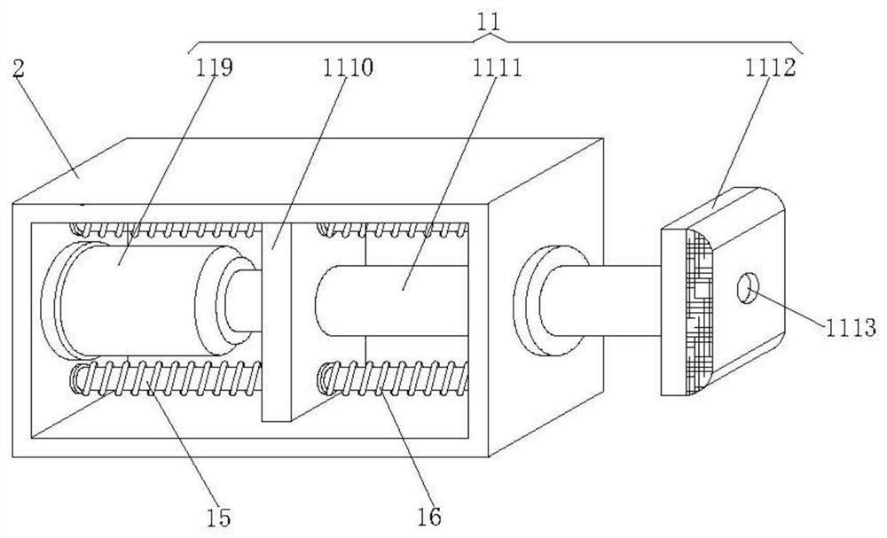 Convenient-to-adjust impact force detection device for explosion-proof vehicle research and development