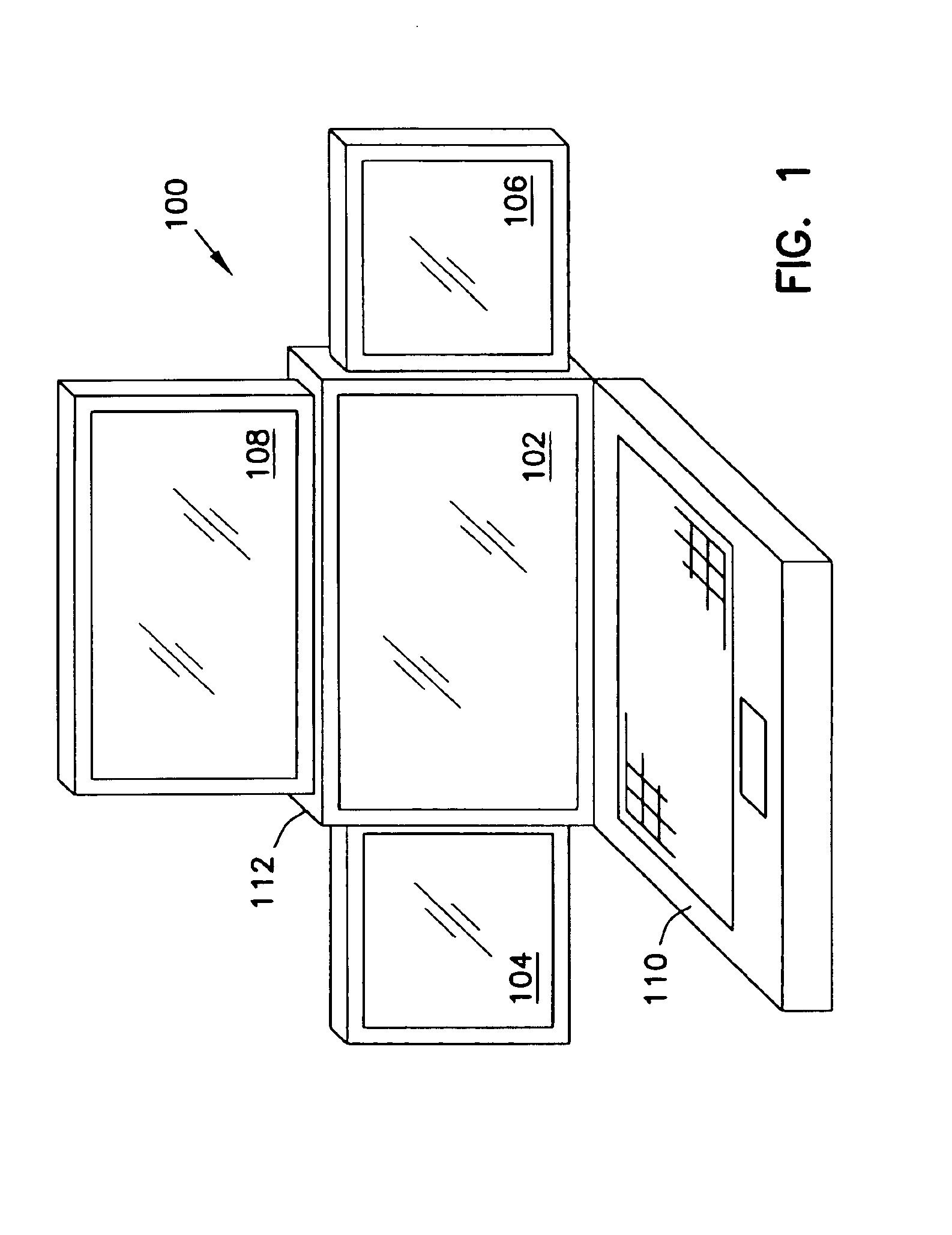 Method and apparatus having multiple display devices