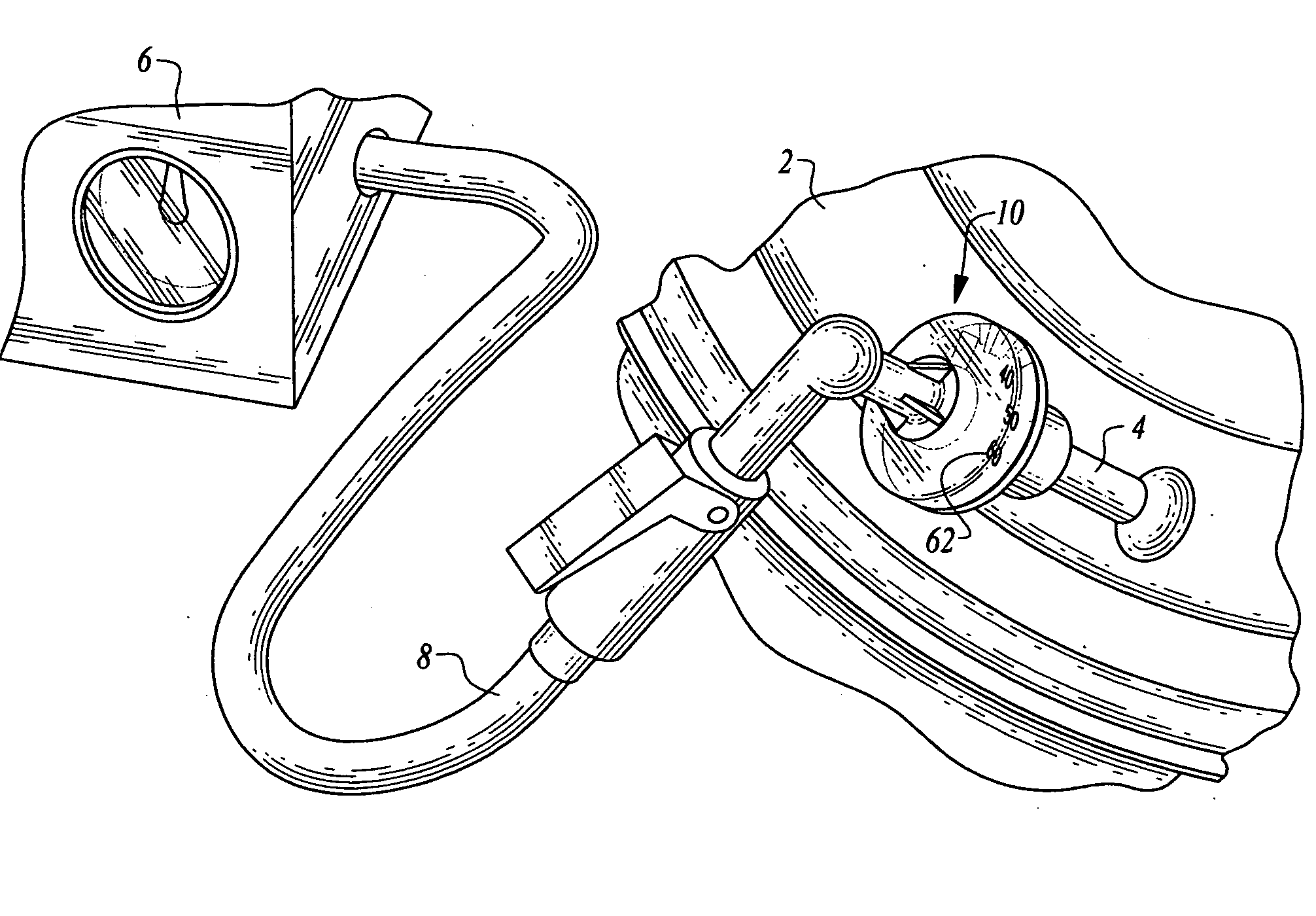 Temporary attachment tire pressure gauge