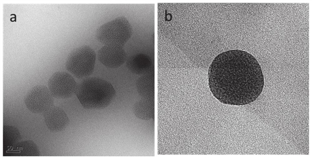 Metal organic framework composite nanomaterial as well as preparation method and application thereof