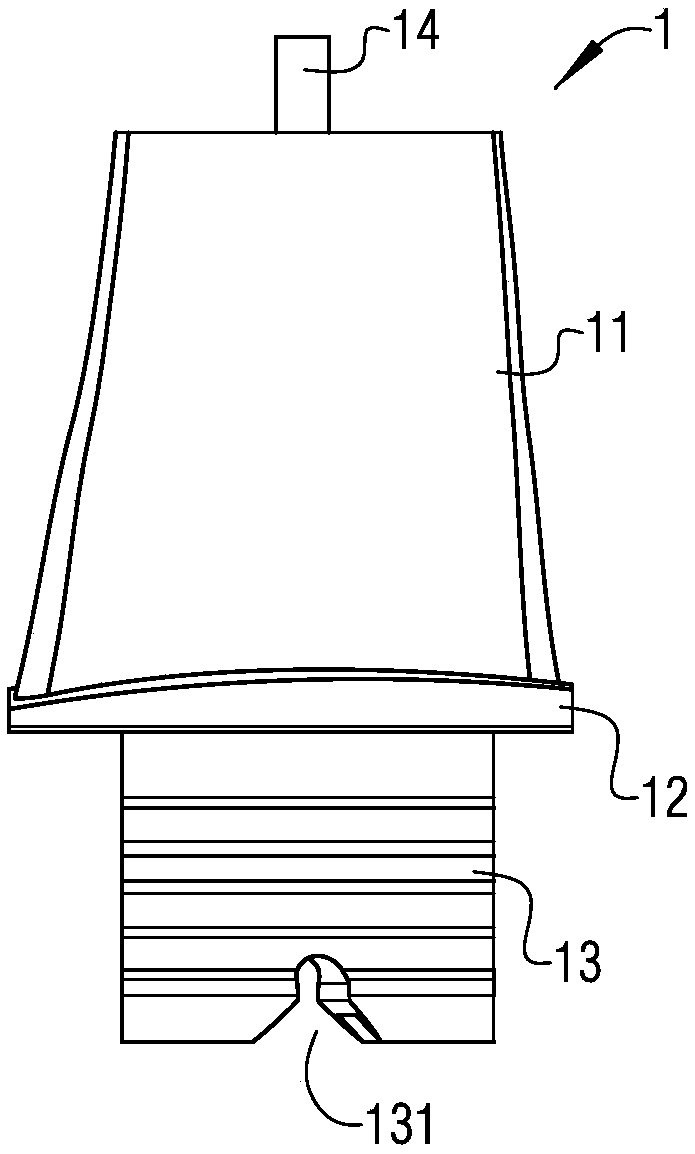 Blade measurement base preparation method