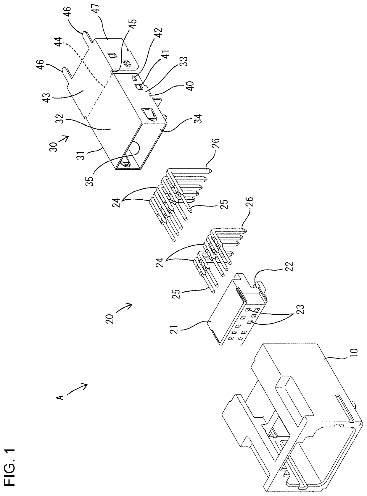 Shielded connector