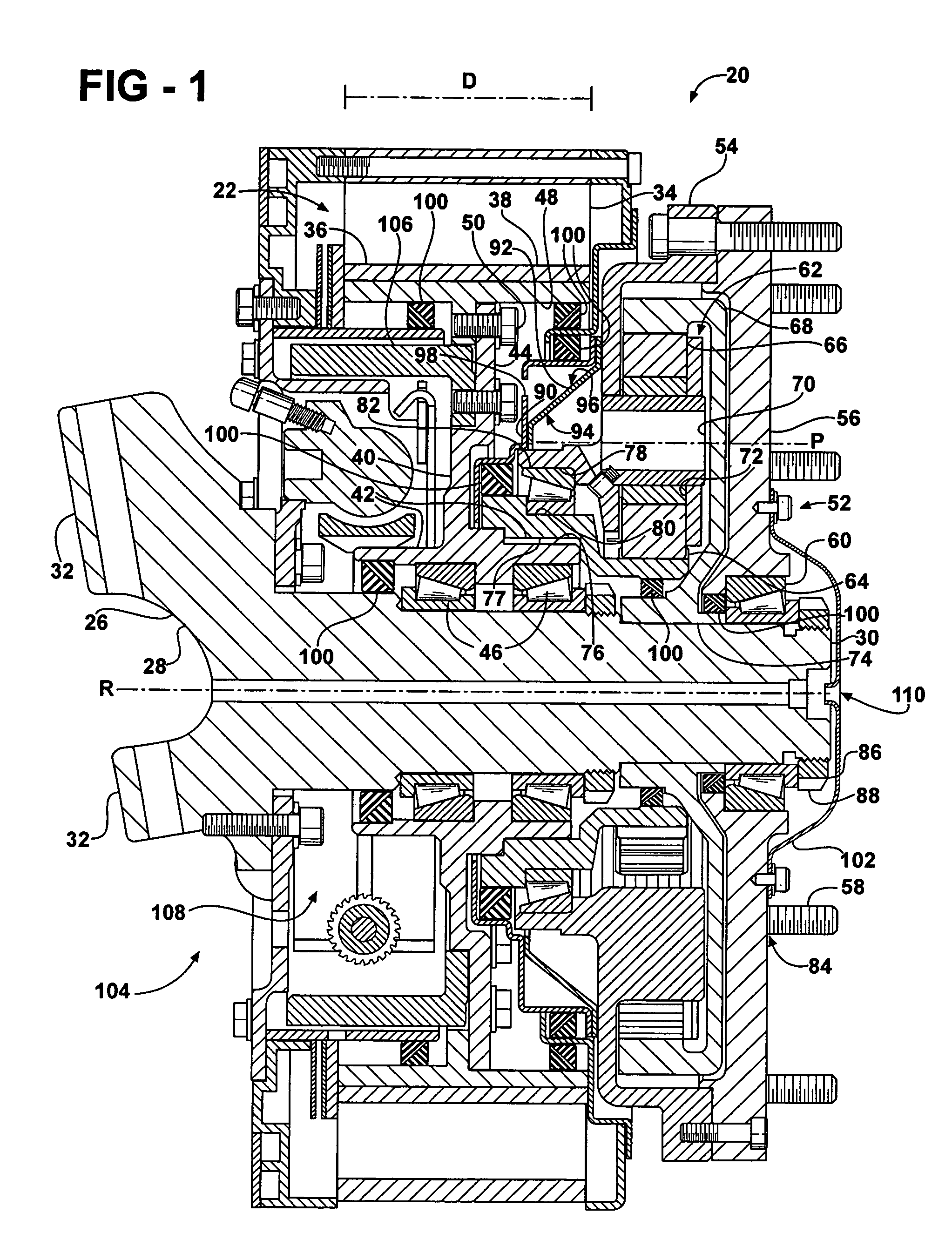 Wheel assembly with integral electric motor