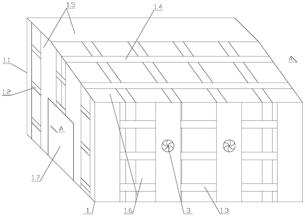 Production facility and production method for cultivating fresh grass through seeds