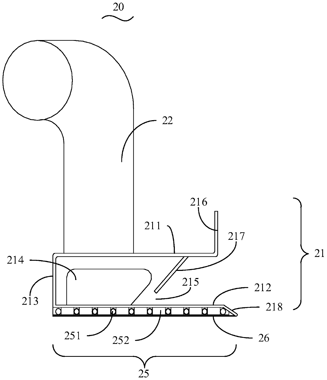 Moisture collection device in paper machine wire section