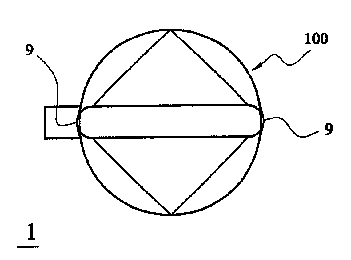 Dischargers for powders