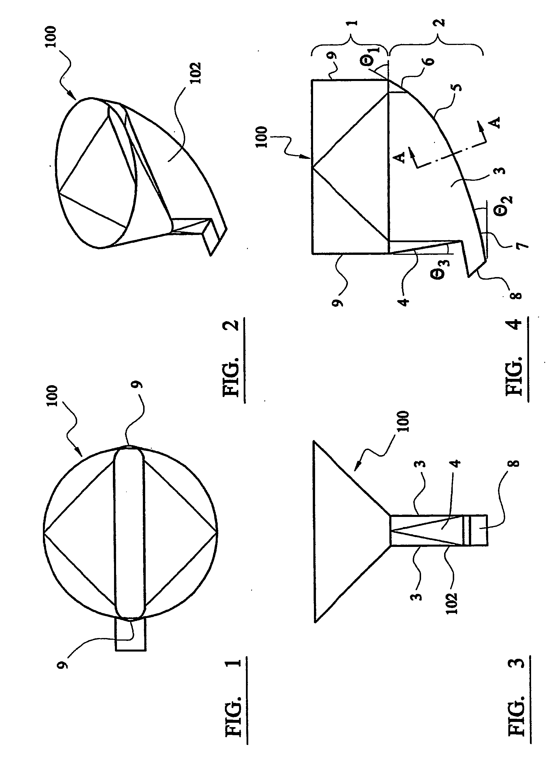 Dischargers for powders