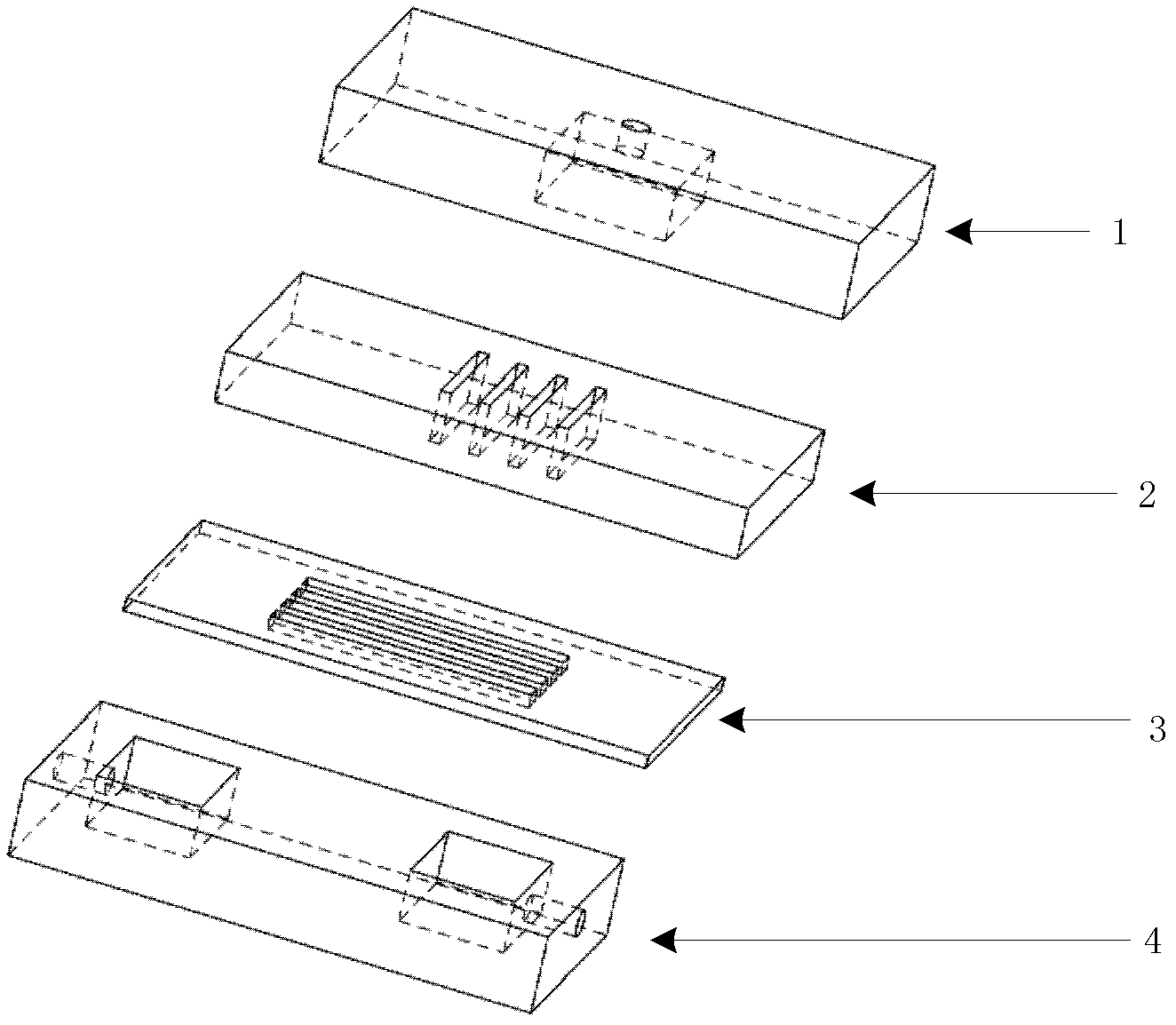 Micro-structured mixer