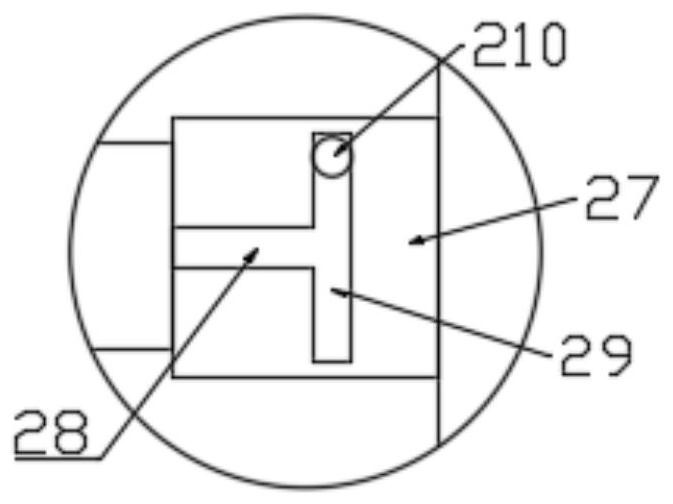 Scaffold connecting device for civil engineering