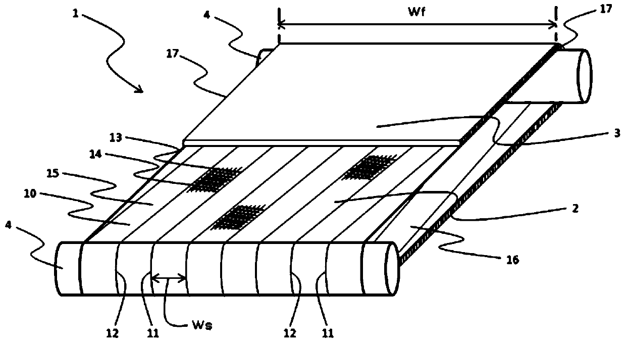 Felt for papermaking and its manufacturing method