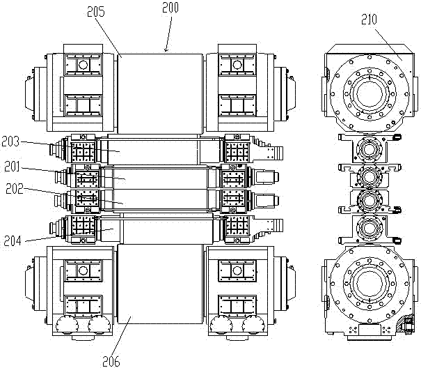 Cold rolling unit system and implementation method thereof