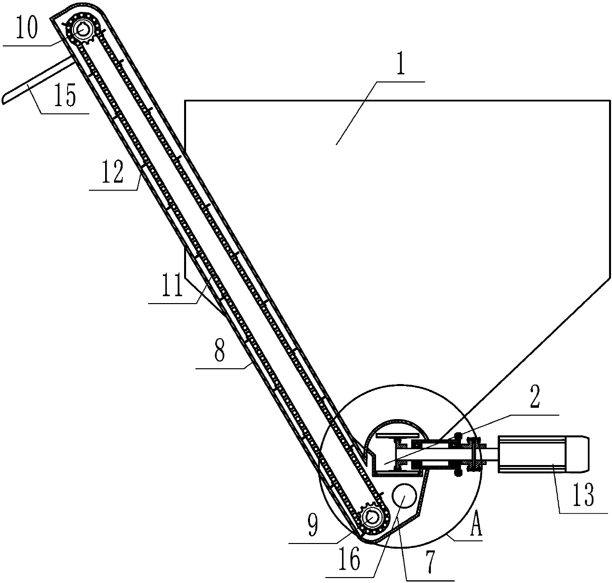 Heating pot with residue discharge function