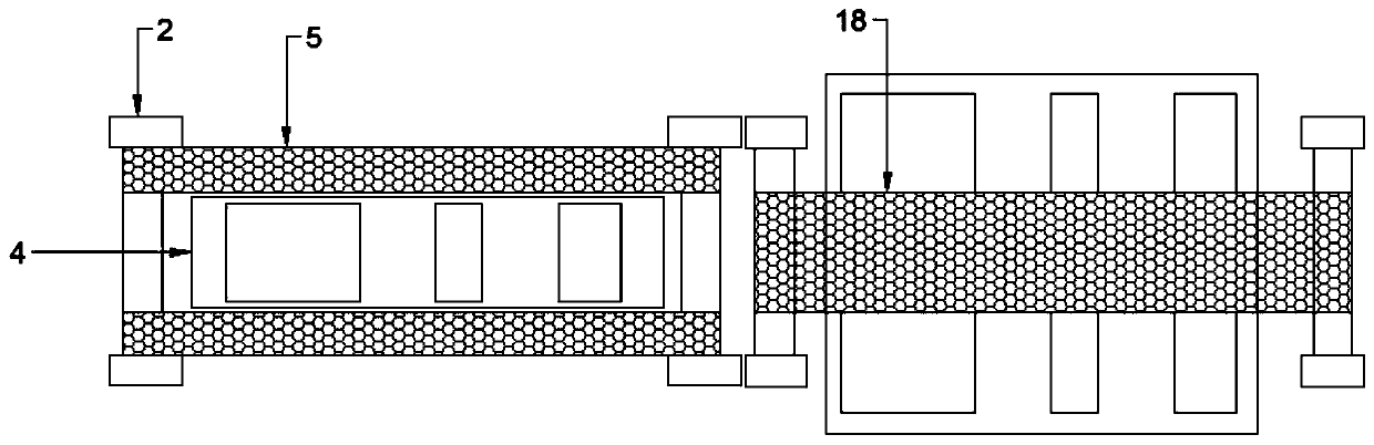 A mahjong cleaning device for an automatic mahjong machine