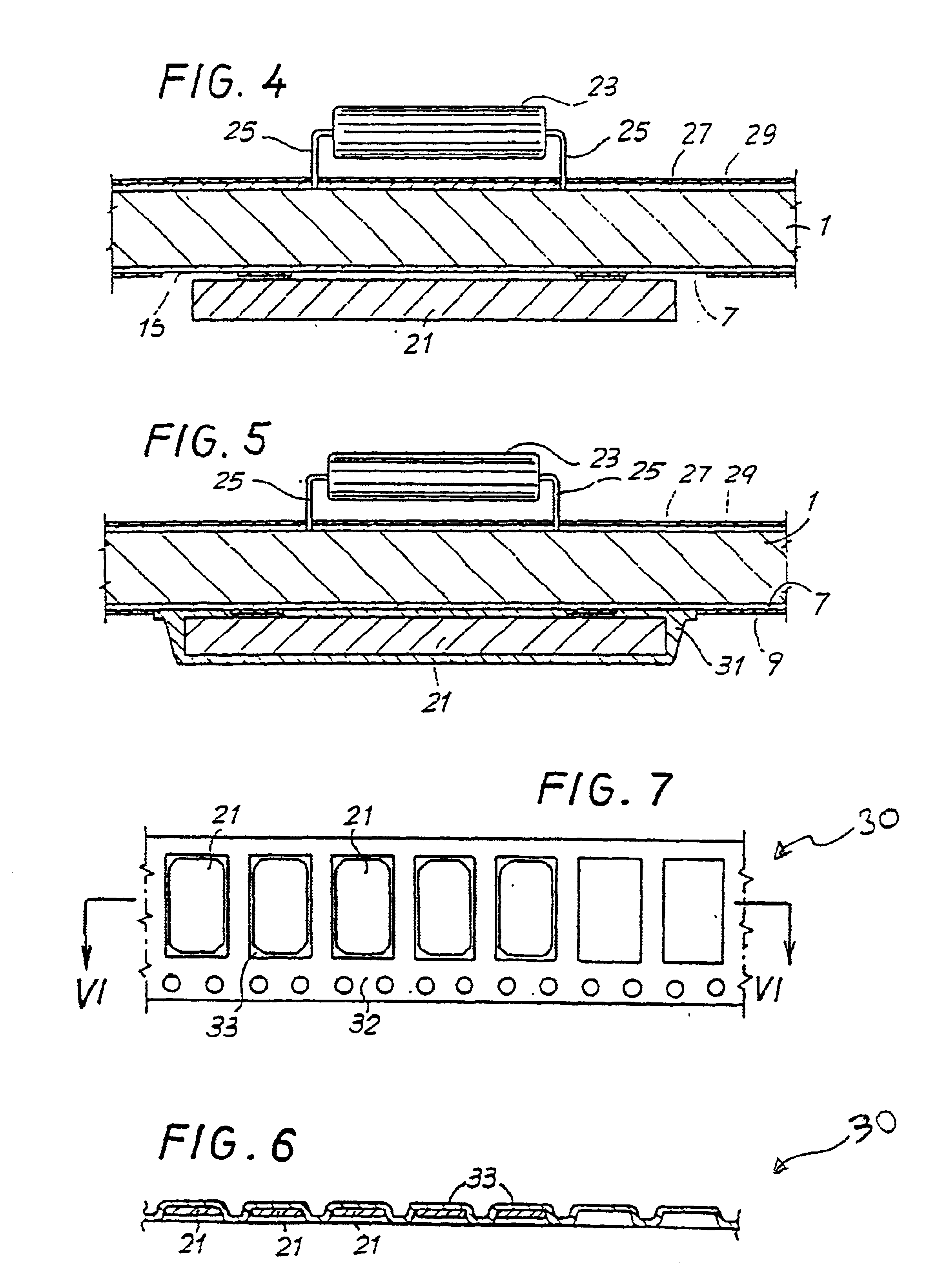 Process for producing printed circuits and printed circuits thus obtained