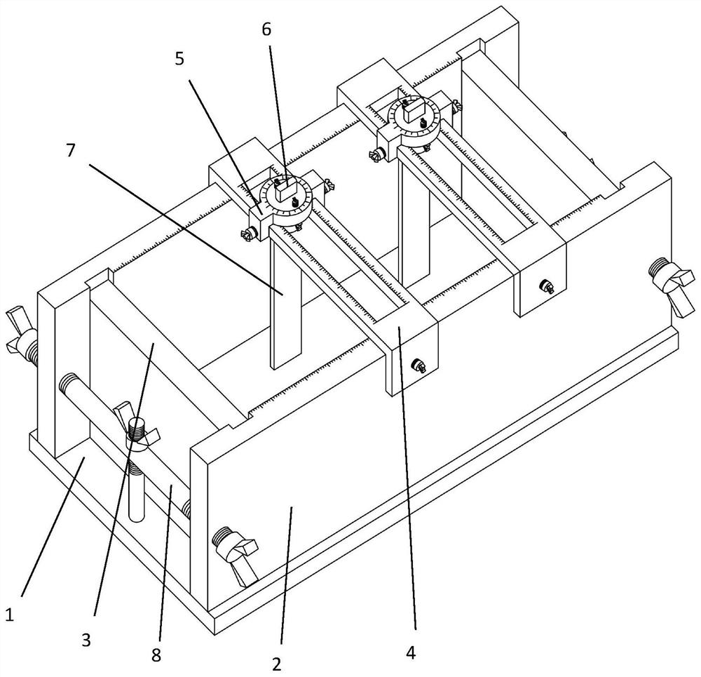 Rock-like sample manufacturing mold and using method thereof