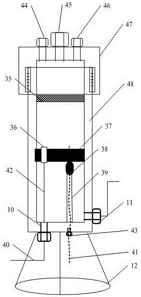 An experimental simulation device and method for exploiting natural gas hydrate