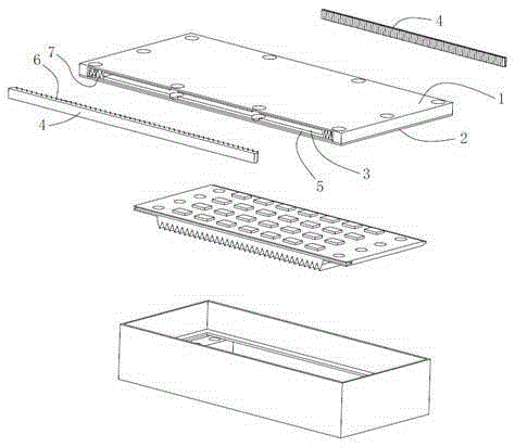 Panel module used for lamp box