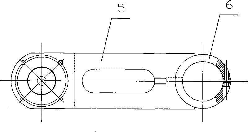 Wire take-up shaft end positioning device of enamelling machine