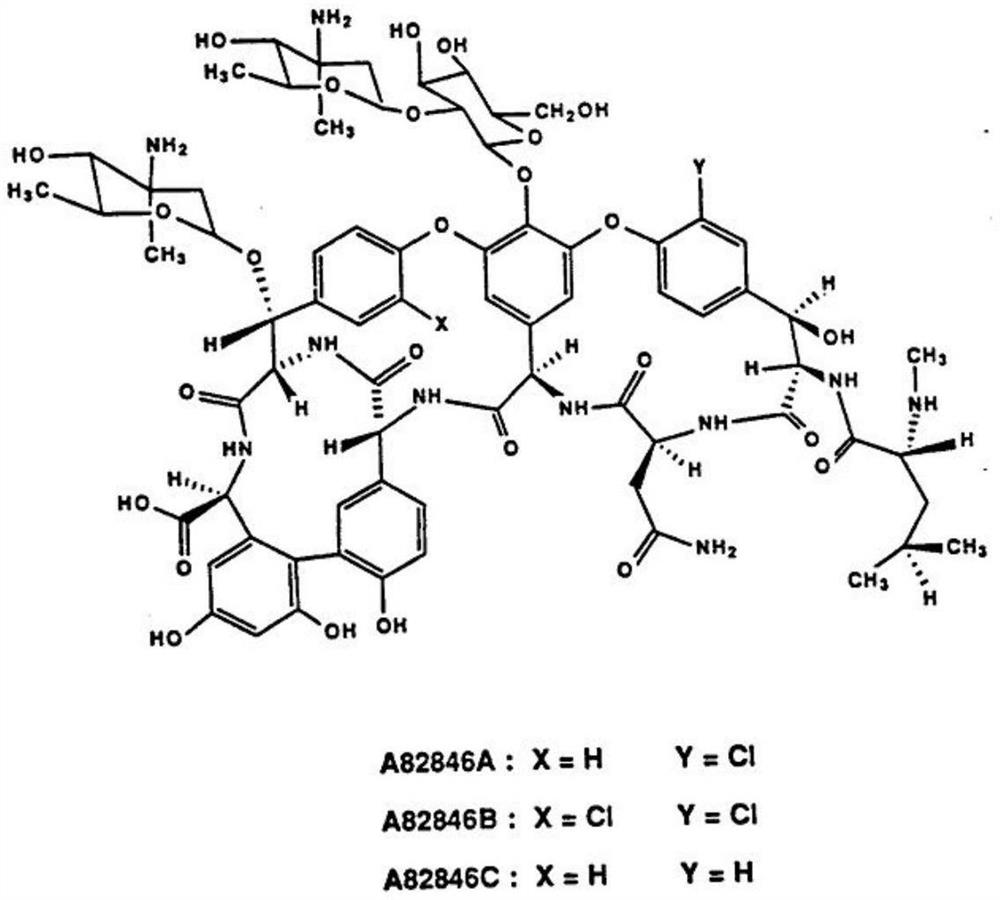 an alkaline degradation solution