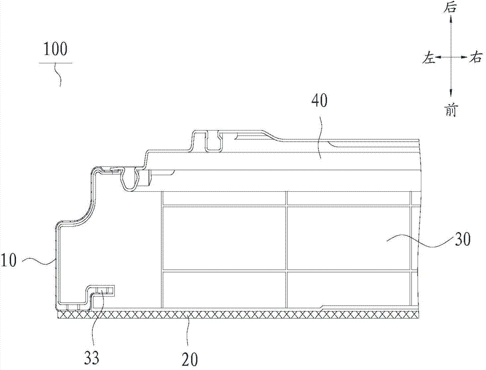 Door body module of refrigerator and refrigerator