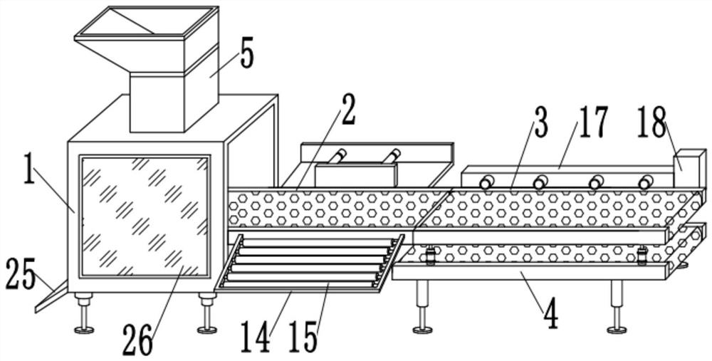 Multifunctional sorting machine for logistics