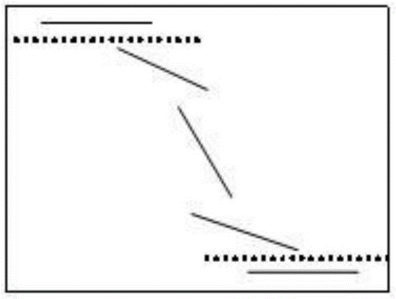 Image processing based X ray welding line zone extracting method