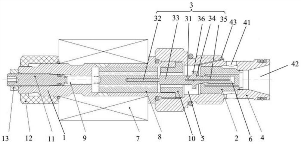 Electromagnetic proportional valve, flow valve and hydraulic system