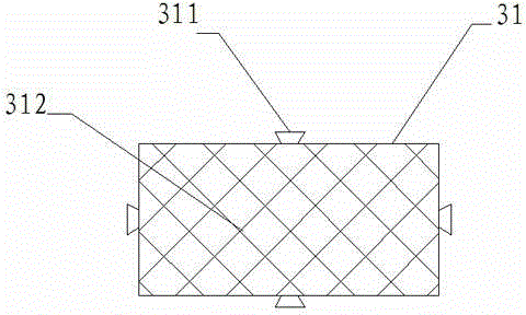 Device for flushing toilet by utilizing water discharged from drum washing machine