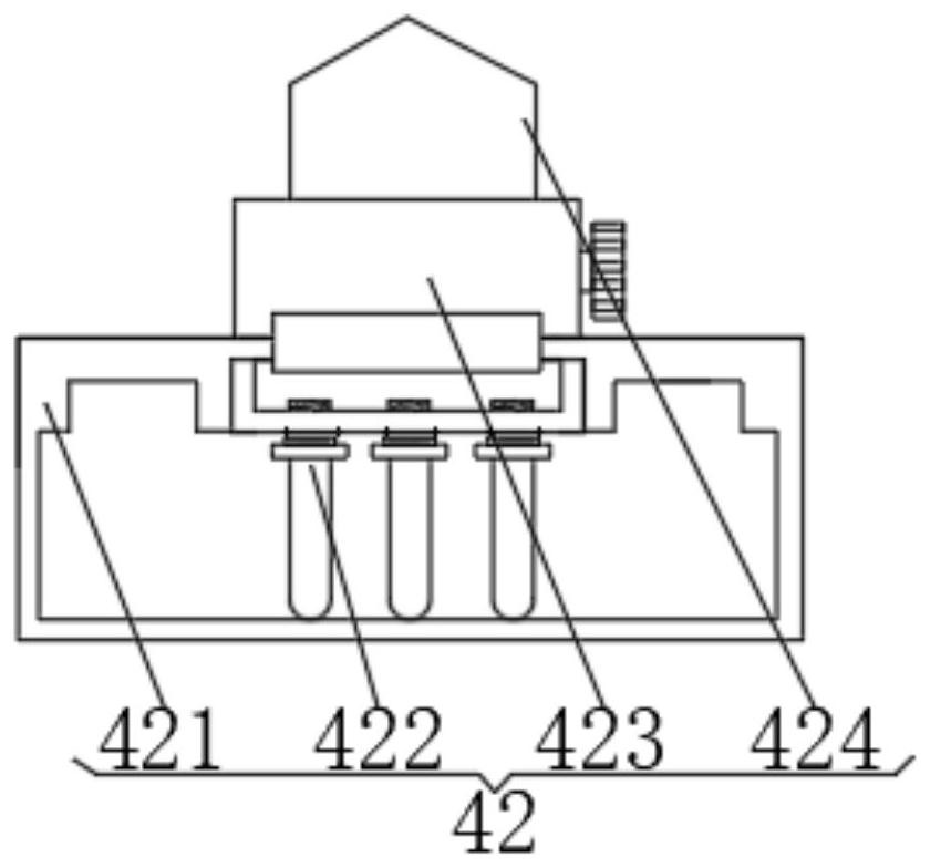 Out-of-control vehicle magnetic buffer type arresting equipment