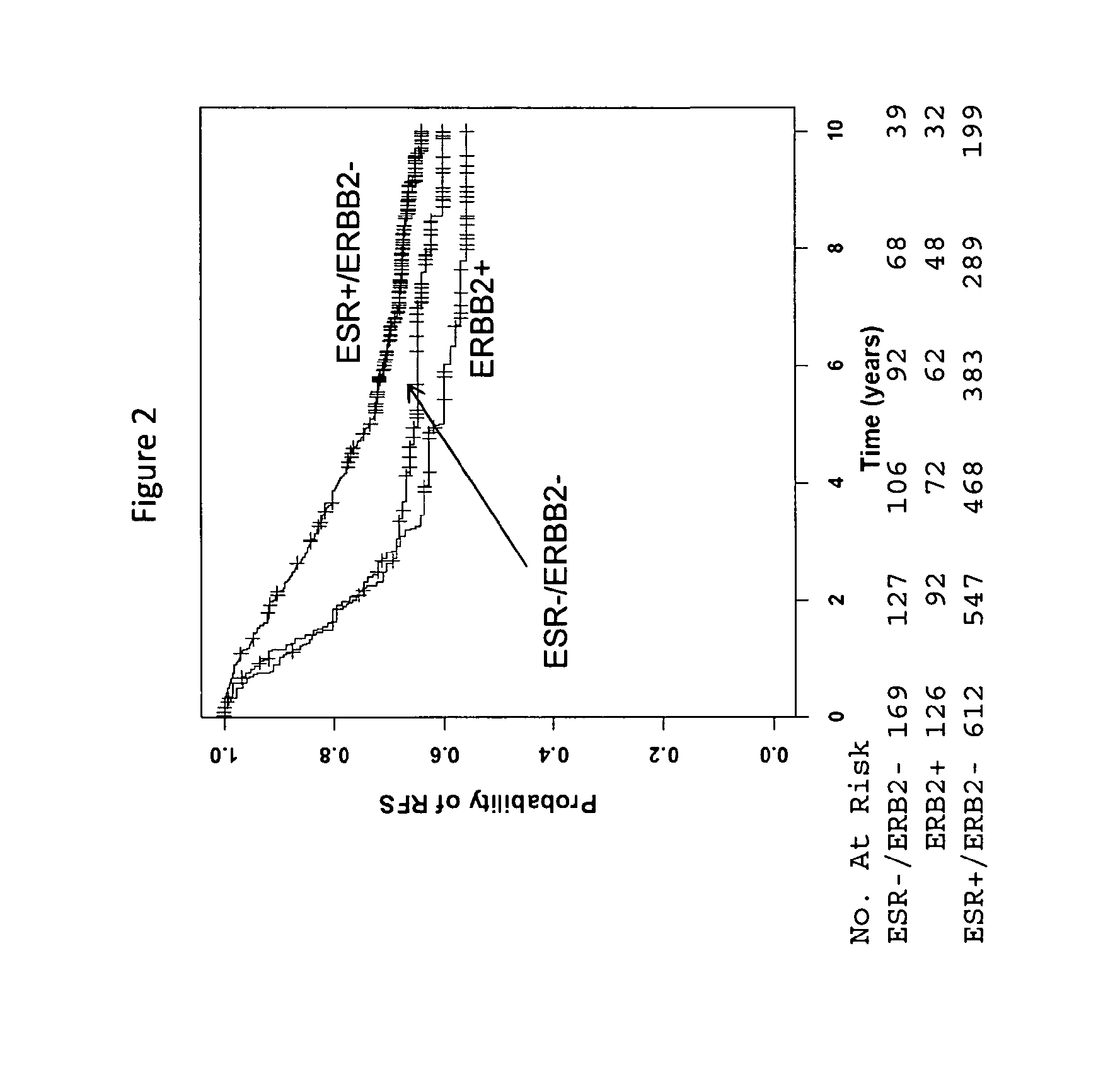 Method and tools for prognosis of cancer in her2+partients