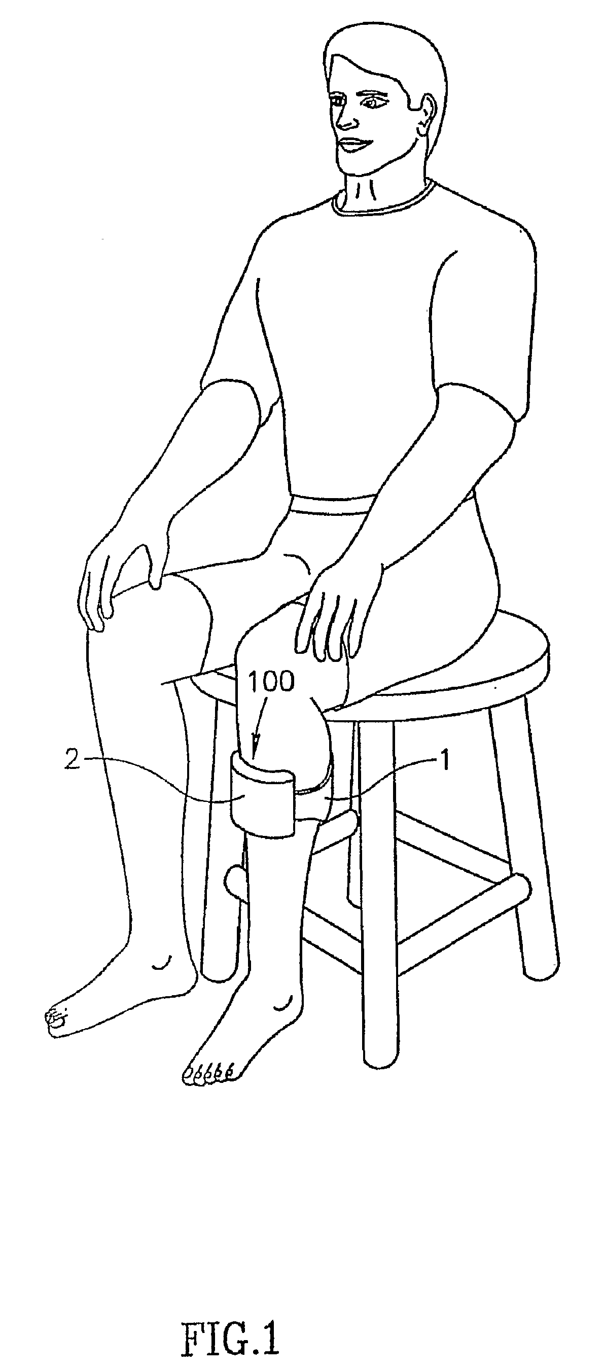 Computerized portable device for the enhancement of circulation