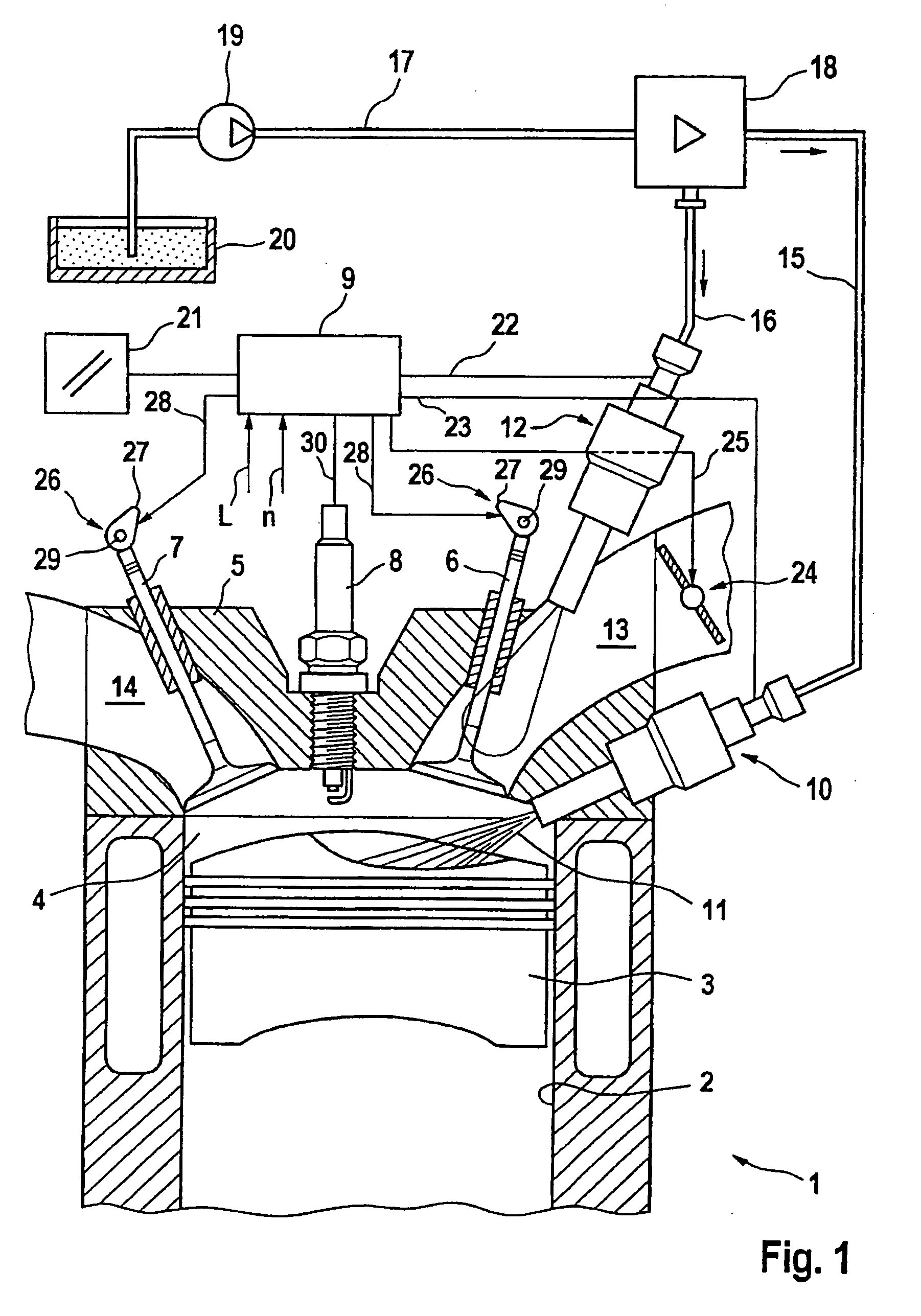 Method of operating an internal combustion engine