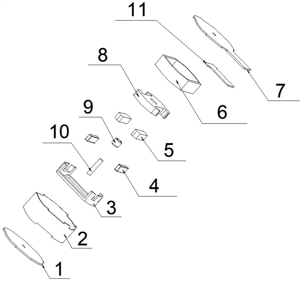 A flat linear motor