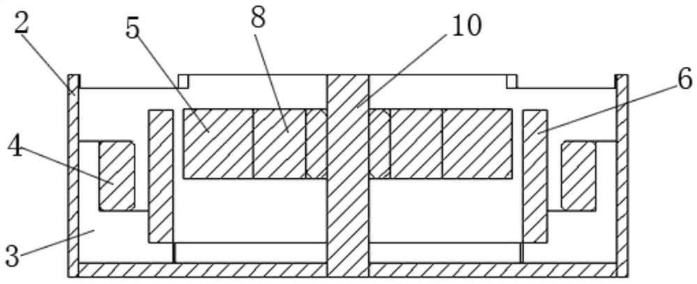 A flat linear motor