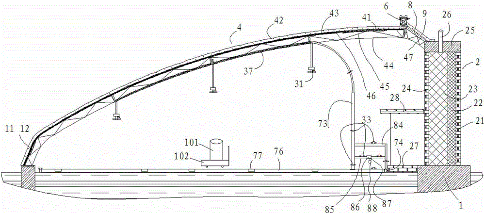 Three-dimensional cultivation method of papaya and pineapple