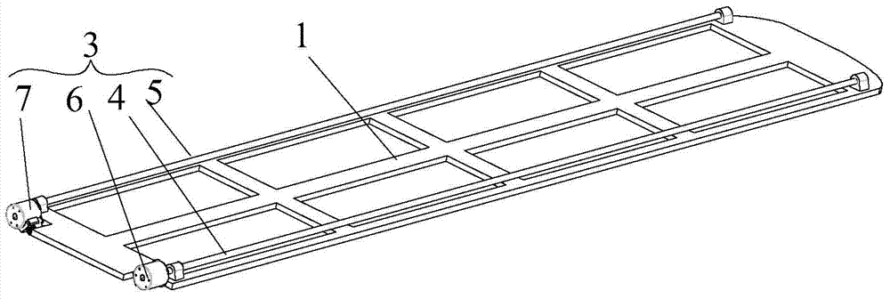 Air inlet panel device and air conditioner indoor unit