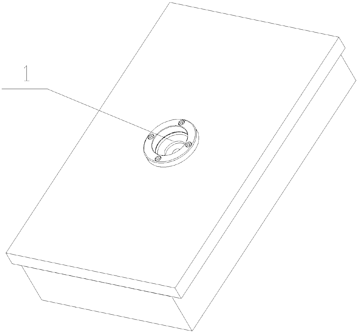 Multi-cavity small-product small-nozzle hot runner