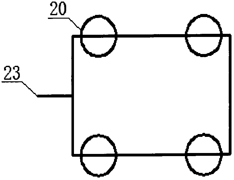 Additional electric field reinforced circulating type internal electrolysis device