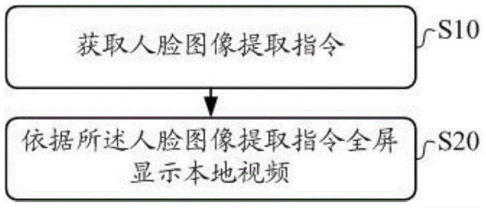 Facial image extraction achieving method, device and system for VTM