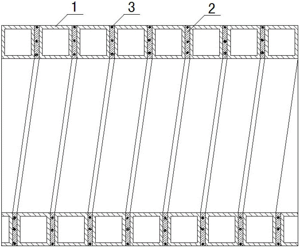 Glass fiber reinforced polyethylene hollow-wall winding pipe and manufacturing method thereof