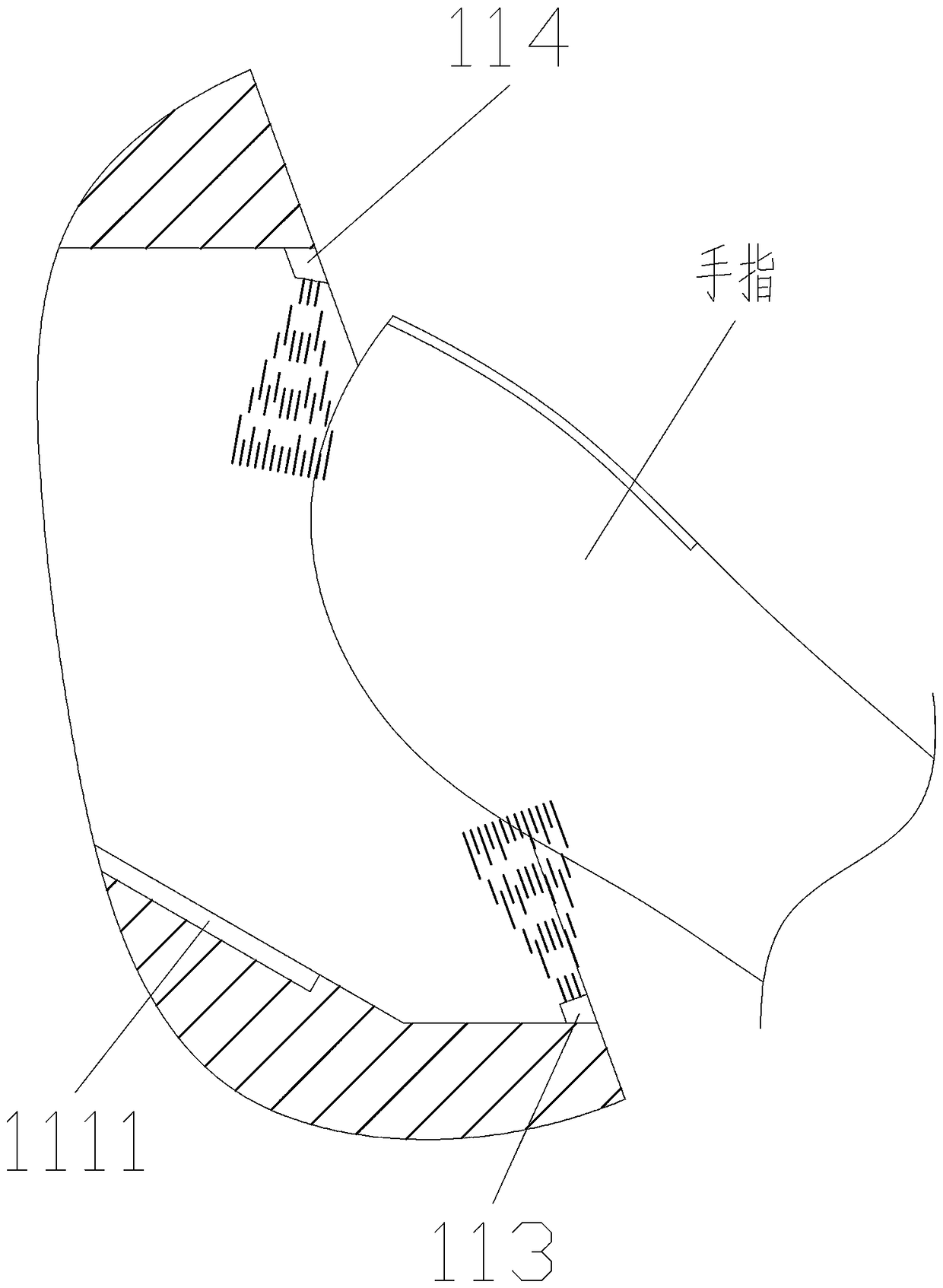 Fingerprint precision reading punched-card machine