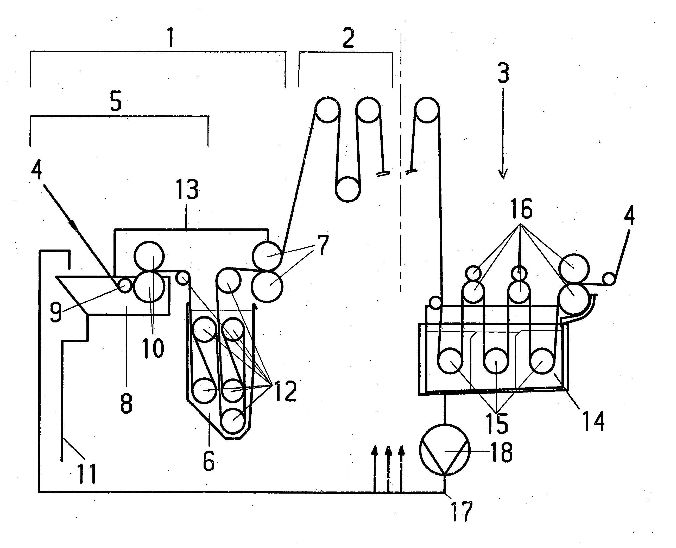 Method of and device for coloring textiles