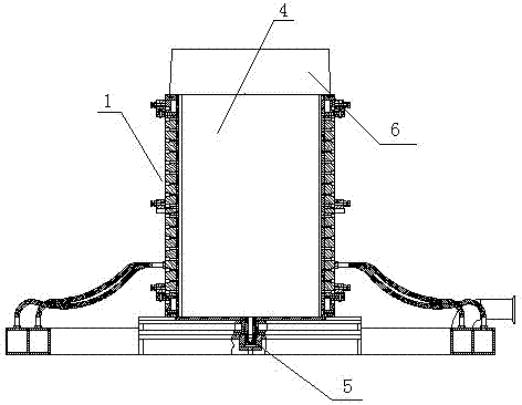 Die casting crystallizer with barrel structure