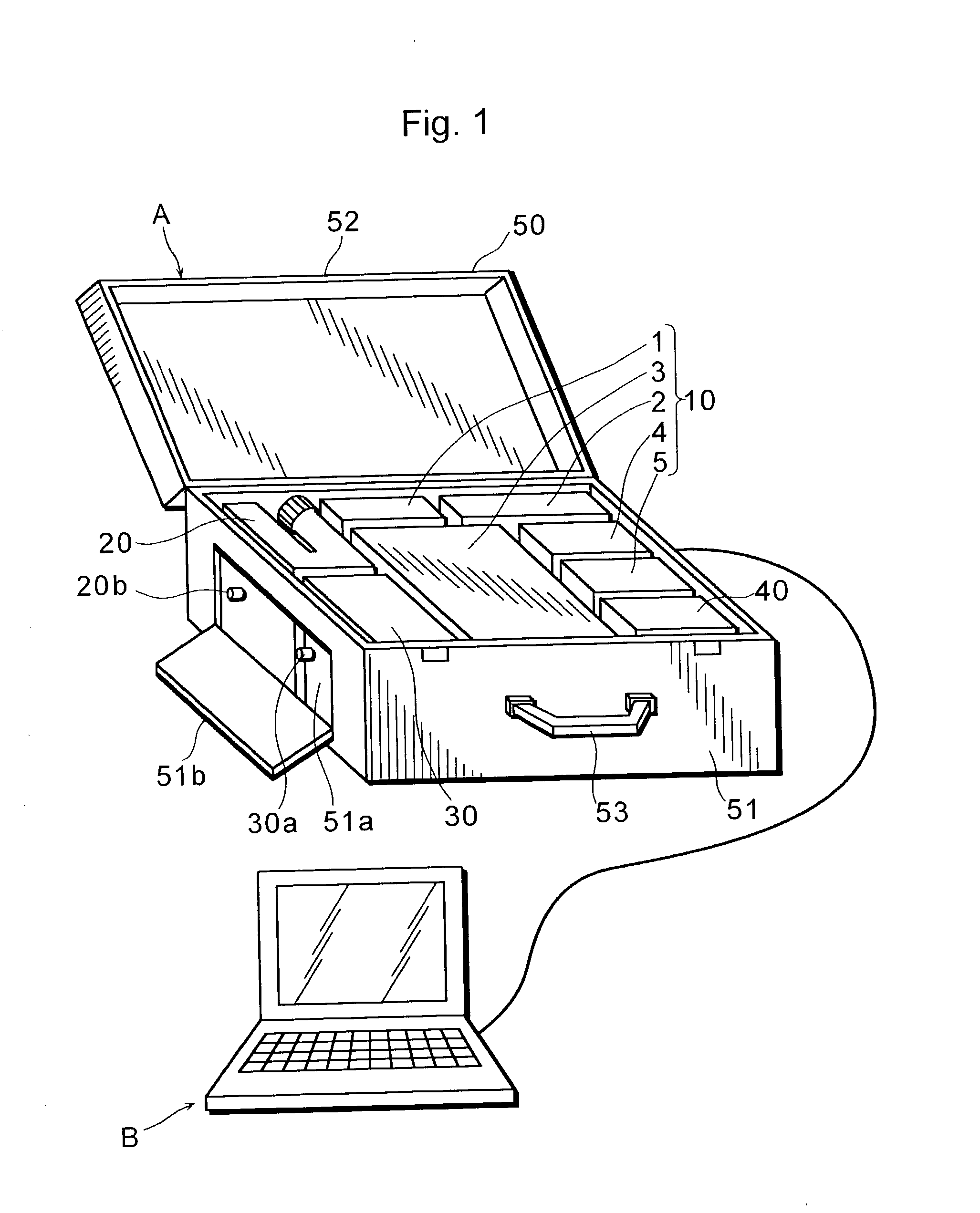 Combined analizing apparatus