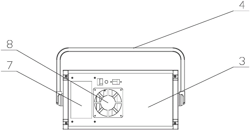 Power distribution automation power-outage-free debugging equipment and working method thereof