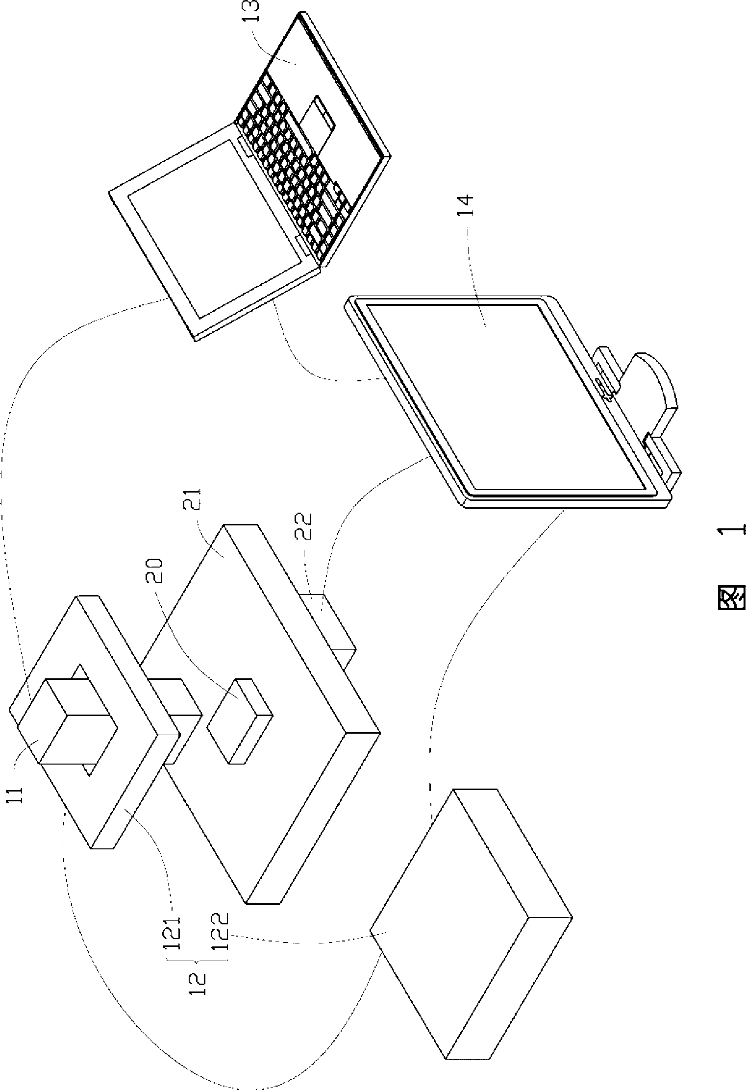 Surface blot detecting system and detecting method thereof