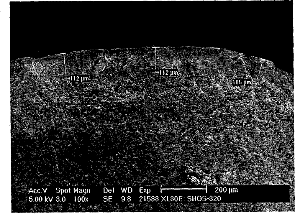 Spraying preparation method of layered composite oxide carrier